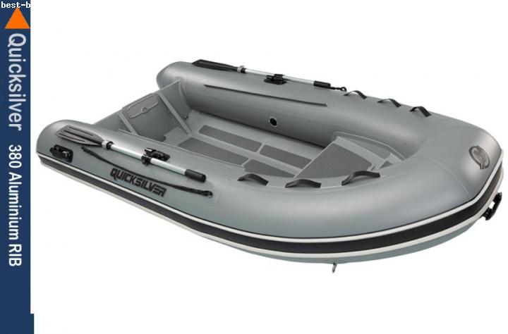 QUICKSILVER 380 ALUMINIUM RIB PVC