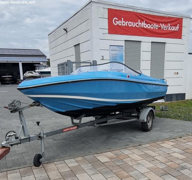 UNBEKANNT SPORTBOOT MIT TRAILER